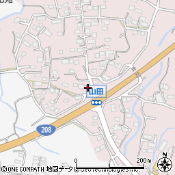 熊本県玉名市山田426周辺の地図