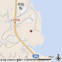 長崎県長崎市琴海形上町1463周辺の地図