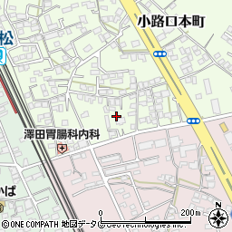 長崎県大村市小路口本町342周辺の地図