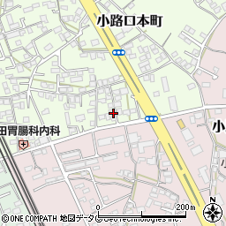 長崎県大村市小路口本町359-6周辺の地図