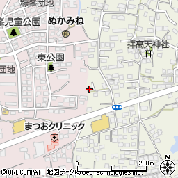 熊本県玉名市立願寺883周辺の地図