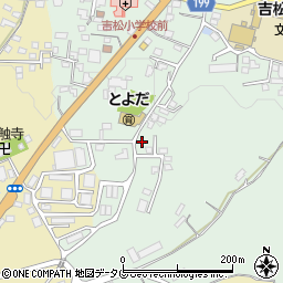 熊本県熊本市北区植木町豊田501周辺の地図