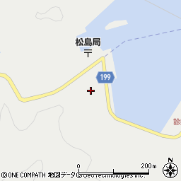 長崎県西海市大瀬戸町松島内郷1334周辺の地図
