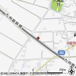 熊本県玉名市両迫間周辺の地図