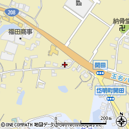 熊本県玉名市岱明町西照寺670周辺の地図