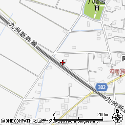 熊本県玉名市両迫間周辺の地図