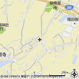 熊本県玉名市岱明町西照寺801周辺の地図