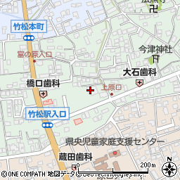 シティホール竹松会館周辺の地図