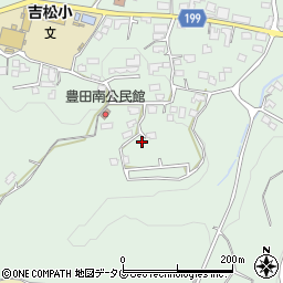熊本県熊本市北区植木町豊田60周辺の地図