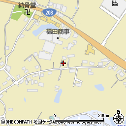 熊本県玉名市岱明町西照寺717周辺の地図