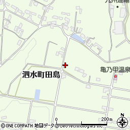 熊本県菊池市泗水町田島1684周辺の地図