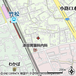 長崎県大村市小路口本町334-3周辺の地図