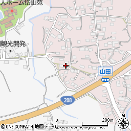 熊本県玉名市山田533周辺の地図