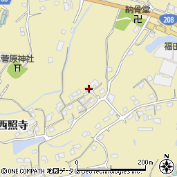 熊本県玉名市岱明町西照寺794周辺の地図