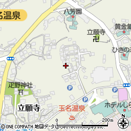 熊本県玉名市立願寺700-1周辺の地図