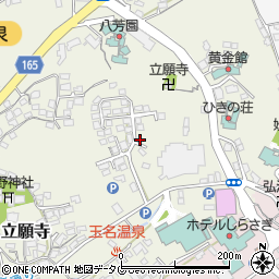 熊本県玉名市立願寺700-15周辺の地図