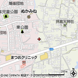 熊本県玉名市立願寺882周辺の地図