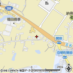 熊本県玉名市岱明町西照寺676周辺の地図