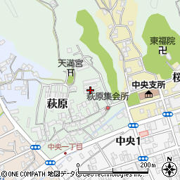 高知県宿毛市萩原周辺の地図