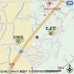 熊本県熊本市北区植木町豊田562周辺の地図