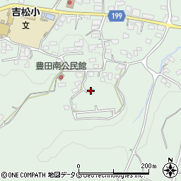 熊本県熊本市北区植木町豊田88周辺の地図