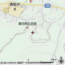 熊本県熊本市北区植木町豊田58周辺の地図