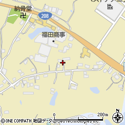 熊本県玉名市岱明町西照寺716周辺の地図