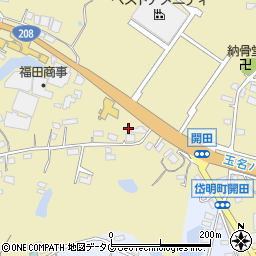 熊本県玉名市岱明町西照寺669周辺の地図
