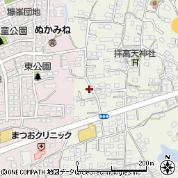 熊本県玉名市立願寺880周辺の地図