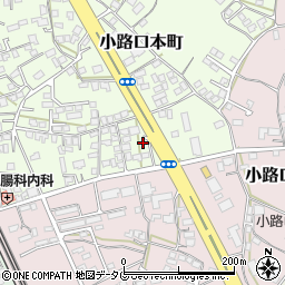 長崎県大村市小路口本町359-3周辺の地図