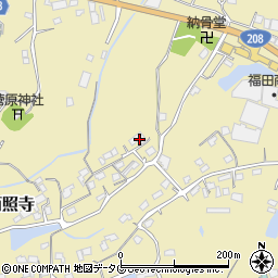 熊本県玉名市岱明町西照寺802周辺の地図