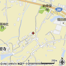 熊本県玉名市岱明町西照寺806周辺の地図