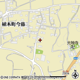 熊本県熊本市北区植木町今藤377-3周辺の地図