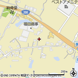 熊本県玉名市岱明町西照寺694周辺の地図