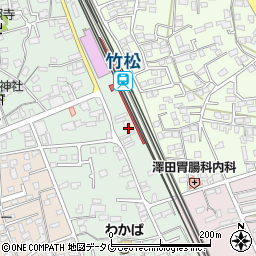 長崎県大村市竹松本町552-13周辺の地図