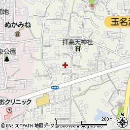 熊本県玉名市立願寺861-2周辺の地図