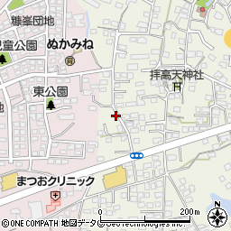 熊本県玉名市立願寺880-1周辺の地図