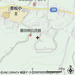 熊本県熊本市北区植木町豊田57-1周辺の地図