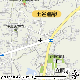 熊本県玉名市立願寺788周辺の地図