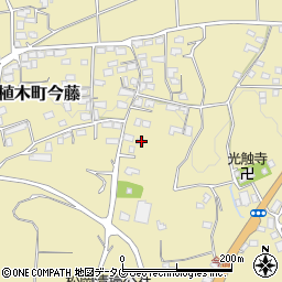 熊本県熊本市北区植木町今藤379周辺の地図