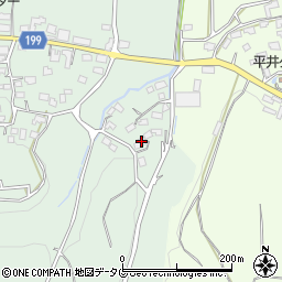熊本県熊本市北区植木町豊田266周辺の地図