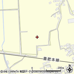 熊本県阿蘇市黒川周辺の地図