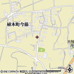 熊本県熊本市北区植木町今藤366周辺の地図