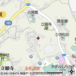 熊本県玉名市立願寺700-13周辺の地図