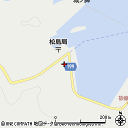 長崎県西海市大瀬戸町松島内郷1383周辺の地図
