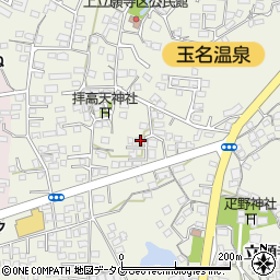 熊本県玉名市立願寺828-4周辺の地図