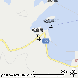 長崎県西海市大瀬戸町松島内郷1362周辺の地図