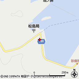 長崎県西海市大瀬戸町松島内郷386周辺の地図