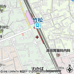 長崎県大村市竹松本町552-5周辺の地図