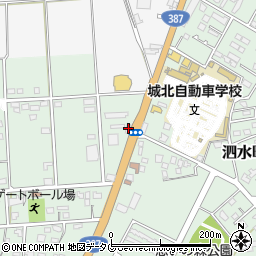 熊本県菊池市泗水町吉富3238周辺の地図